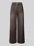 Wide leg jeans in 5-pocketmodel