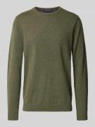 Gebreide pullover met ronde hals