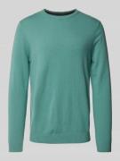 Gebreide pullover met ronde hals