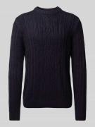 Gebreide pullover met ribboorden, model 'BLUDIOGO'