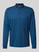 Regular fit poloshirt met borstzak