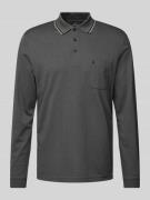 Poloshirt met korte knoopsluiting