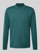 Poloshirt met korte knoopsluiting