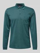 Regular fit poloshirt met borstzak