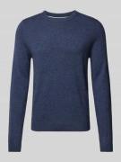 Gebreide pullover met ronde hals