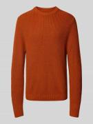 Gebreide pullover met ronde hals