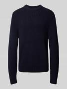 Gebreide pullover met ronde hals