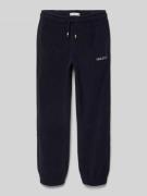 Sweatpants met logostitching, model 'POLAR'