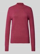 Gebreide pullover met ribboorden, model 'Aliv'