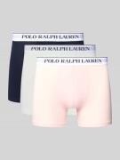 Boxershort met band met label in een set van 3 stuks