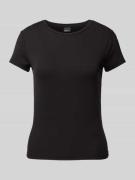 T-shirt met ronde hals