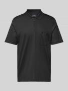 Regular fit poloshirt met borstzak