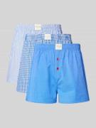 Boxershort met labelpatch in een set van 6 stuks