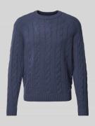 Gebreide pullover met ribboorden, model 'TILOALF'