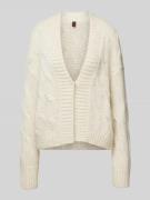 Cardigan met ribboorden