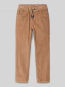 Relaxed fit corduroy broek van puur katoen, model 'PELLE'