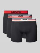 Boxershort met elastische band met logo in een set van 3 stuks