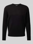 Gebreide pullover met ribboorden, model 'RAXOW'