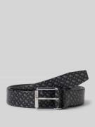 Riem van runderleer met doornsluiting, model 'Bmono'