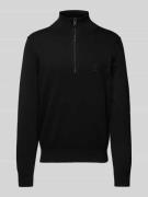 Gebreide pullover met labeldetail, model 'Kanobix'