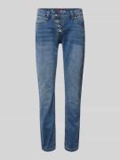 Slim fit jeans met 5-pocketmodel, model 'Malibu'