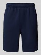 Regular fit sweatshorts met elastische band