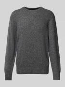 Regular fit pullover van tweedgaren