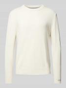 Gebreide pullover met ronde hals, model 'Andre'