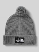 Beanie met labelpatch