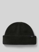 Beanie met labeldetail, model 'FEODORE'