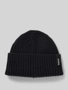 Beanie met labeldetail, model 'SUMTER'