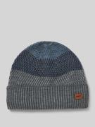 Beanie met labelbadge, model 'MIGUEN'