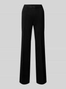 Regular fit stoffen broek met elastische band, model 'Zilla'