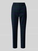 Tapered fit stoffen broek met persplooien, model 'LAKYTHIA'