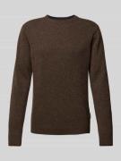 Gebreide pullover met structuurmotief, model 'Karl'