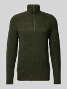 Gebreide pullover met schipperskraag, model 'Kristian'