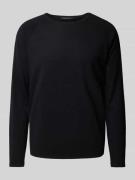 Gebreide pullover met ronde hals, model 'Tilion'