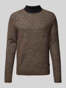 Gebreide pullover met labeldetail, model 'COSPACE'