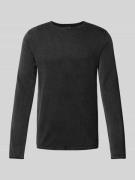 Gebreide pullover met ronde hals, model 'ELEO'