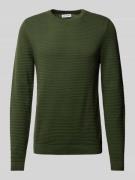 Gebreide pullover met ronde hals, model 'OTTO'