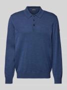 Gebreide pullover met polokraag