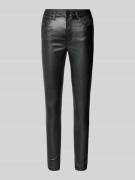 Skinny fit jeans met glittereffect, model 'SARAH'