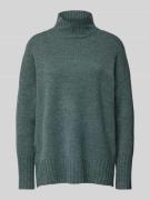 Gebreide pullover met opstaande kraag, model 'GABRIEL'