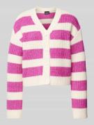 Cardigan met V-hals, model 'ALINI'