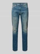 Slim tapered fit jeans in 5-pocketmodel