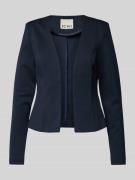 Regular fit blazer met opengewerkte voorkant, model 'KATE'