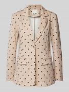 Regular fit blazer met reverskraag, model 'KATE'