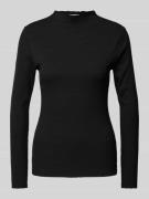 Shirt met lange mouwen en turtleneck, model 'Papilone'