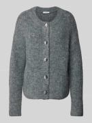 Cardigan met ronde hals, model 'Miller'