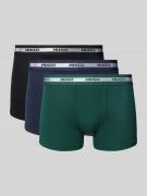 Boxershort met elastische band met logo in een set van 3 stuks